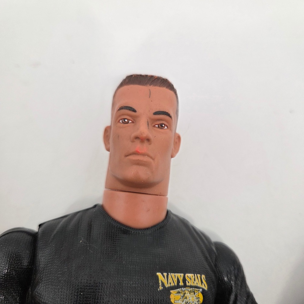 LOT 3 GI Joe Navy Muscular Doll 1996 Hasbro Pawtucket 1/6Figure - Picture 3 of 8